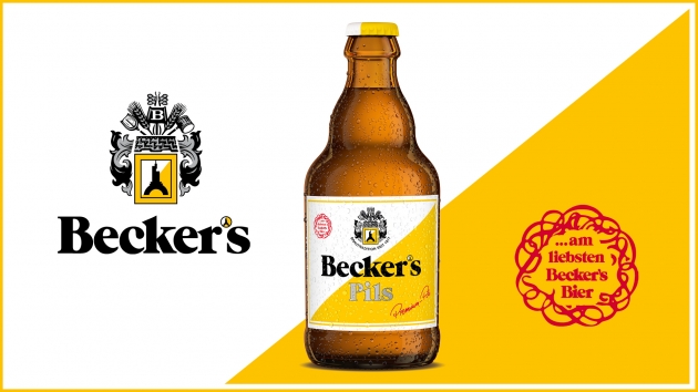 Karlsberg-Marke Becker's Pils mit Designrelaunch - Das neue Design von Becker's Pils - Quelle: Karlsberg